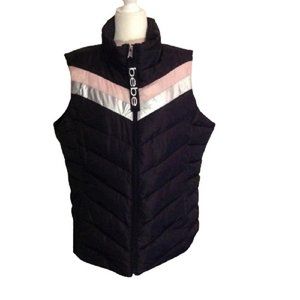 bebe Puffer Vest. New With Tickets. Size XL